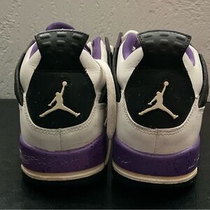 Jordan Kids Sneakers - Black, White, Purple Accents